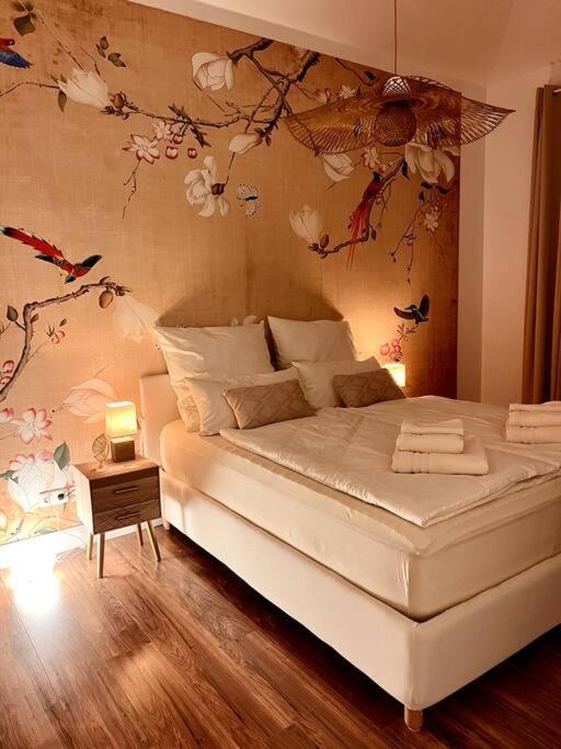 Bali Home Stylische Wohnung Mit Terrasse Schönefeld Buitenkant foto